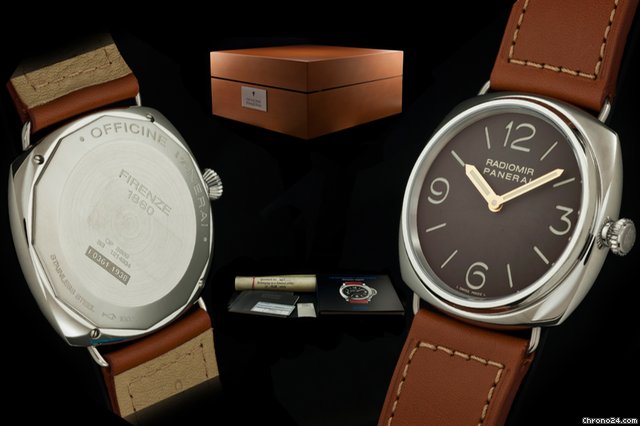 Panerai Radiomir brown dial watches