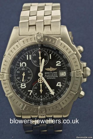 Breitling Chronomat Evolution Blackbird A13353 watches