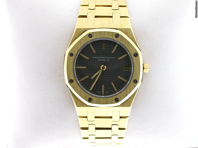 Audemars Piguet ROYAL OAK NERO ORO GIALLO 18KT watches