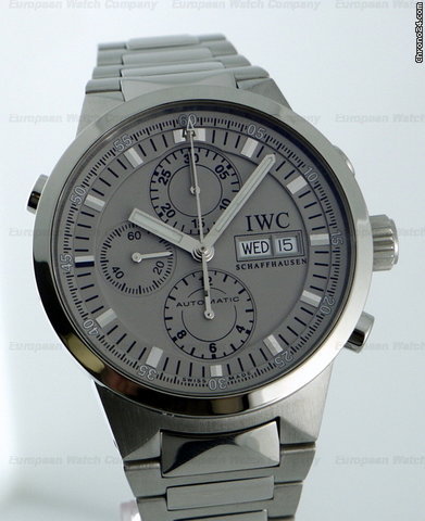 IWC GST Rattapante SS/SS Grey Dial watches