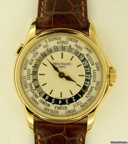Patek Philippe WORLD TIME 5110j - ORE MONDO ORO GIALLO watches