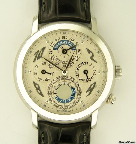 Audemars Piguet Calendario Perpetuo Metropolis platino watches