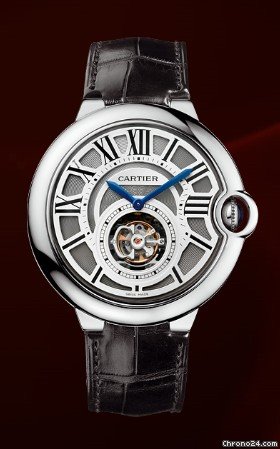 Cartier BALLON BLEU FLYING TOURBILLON WHITE GOLD SPECIAL EDITION watches