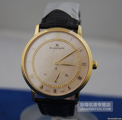 Blancpain 18K金钻刻男表 watches