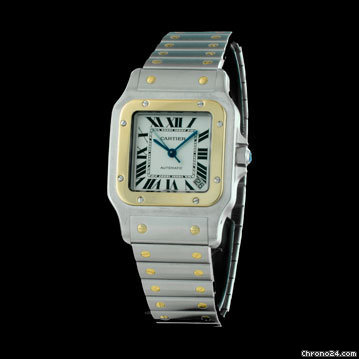 Cartier Santos Galb&eacute;e GM watches