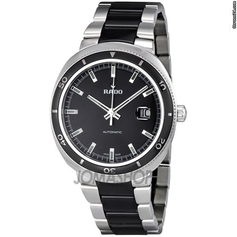 Rado D Star Black Dial Stainless Steel Mens Watch R15959152 watches