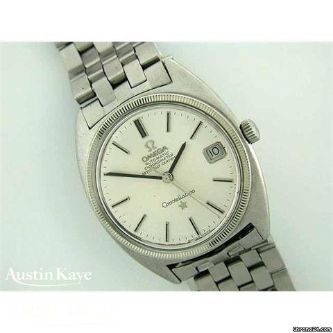 Omega Constellation steel automatic on bracelet watches