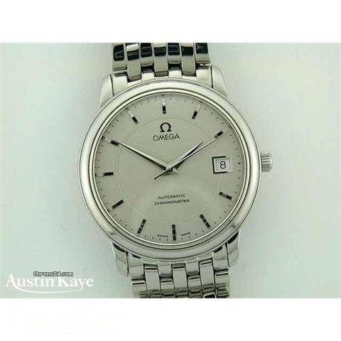Omega De Ville steel automatic chronometer on bracelet watches