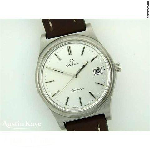 Replica Omega Geneve steel manual on strap Watch