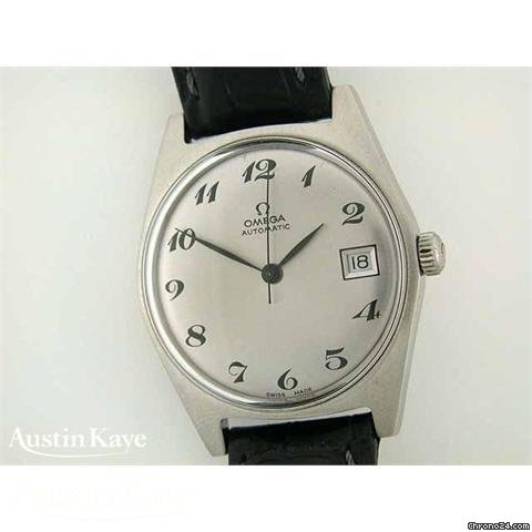 Omega Steel automatic on strap watches