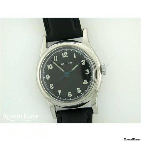 Longines Vintage steel manual on strap watches