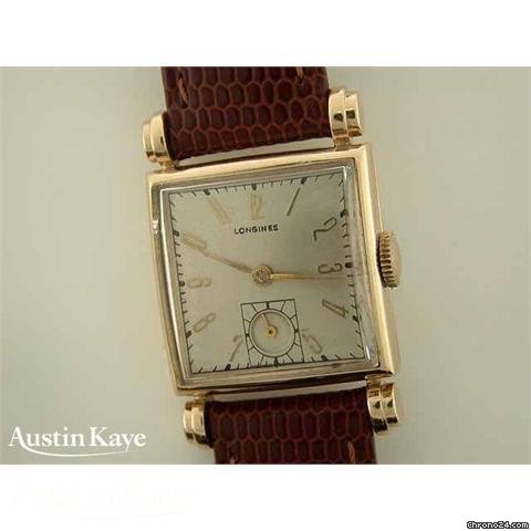 Longines 14ct Gold manual on strap watches