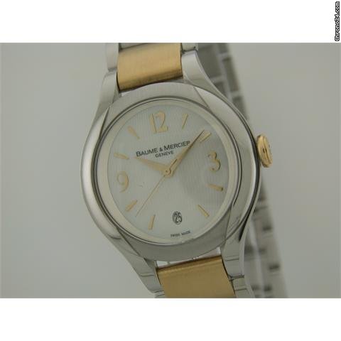 Baume & Mercier & Quartz BiColour on Bracelet watches