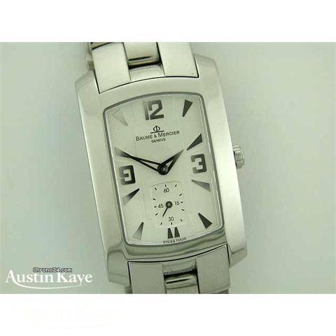 Baume & Mercier & Hampton steel quartz on bracelet watches