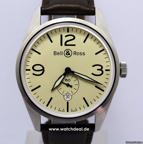 Bell & Ross Vintage BR123 NEU incl MWST mit Box + Papieren watches