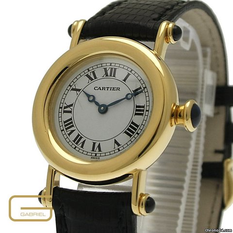 Cartier Diabolo 18K.Gold watches