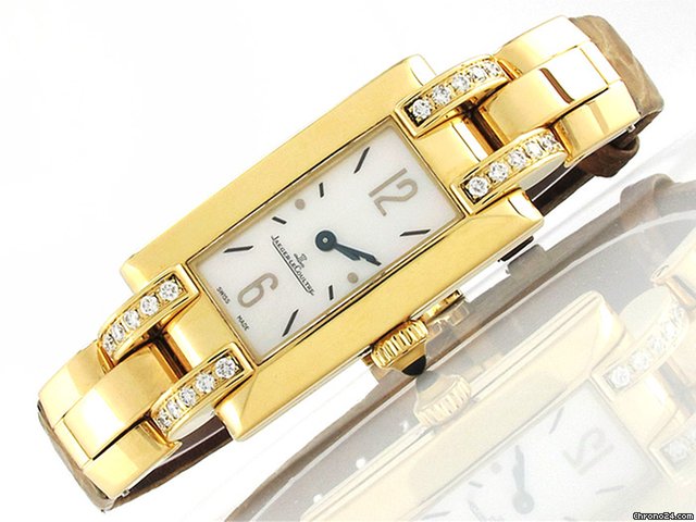 Jaeger-LeCoultre Damen "IDEALE" 750/- Gelbgold Quarz watches