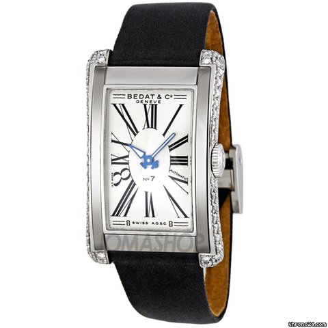 Bedat & Co No. 7 White Sunburst Dial Red Leather Strap Ladies Watch 788.030.101 watches