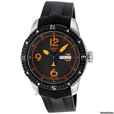 Tissot T-Navigator Automatic Black Dial Stainless Steel Mens Watch T0624301705701 watches
