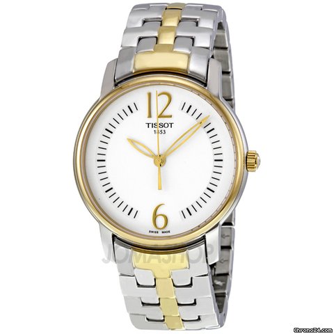 Tissot Lady Round Trend Silver PVD Ladies Watch T0522102203700 watches