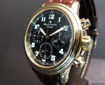 Blancpain LEMAN FLAYBACK CHRONO GOLD watches