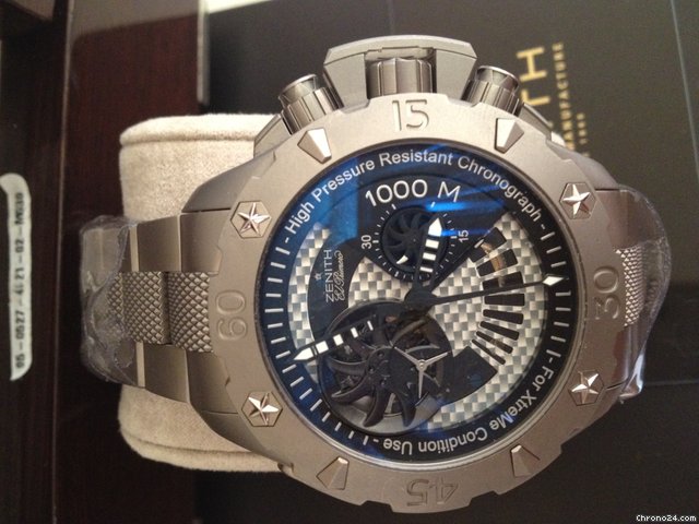 Zenith Defy Xtreme Open Stealth, Limited Edition to 100 Pieces watches