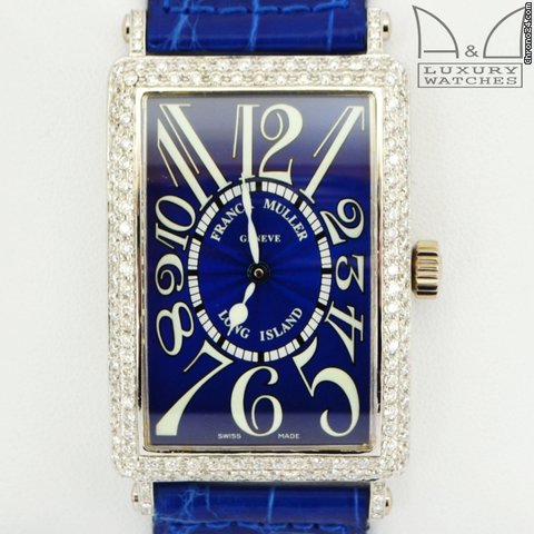 Franck Muller LONG ISLAND 1000SC PLATINUM BRILLANTI watches