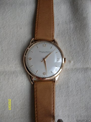 IWC Herrenarmbanduhr, 750/-Rosegold watches