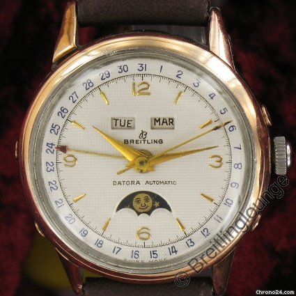 Breitling Oyster Perpetual 95-28 Datora Vollkalender Mondphase watches