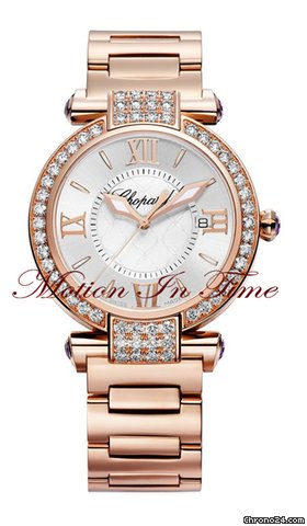 Chopard IMPERIALE DIAMOND ROSE GOLD ON BRACLET RARE watches
