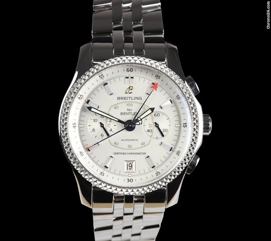Breitling MK VI Chronograph SS/Platinum watches