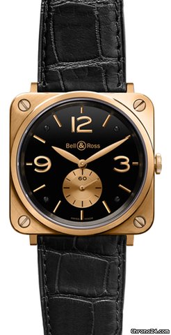 Bell & Ross BR-S Mechanical Gold 39mm watches