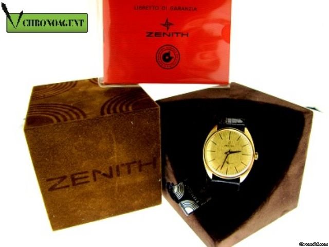 Zenith Oro Giallo 18kt Nuovo Box & Paper watches