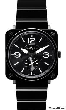 Bell & Ross BR-S Quartz Black Ceramic watches