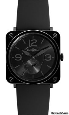 Bell & Ross BR-S Quartz Black Ceramic Phantom watches