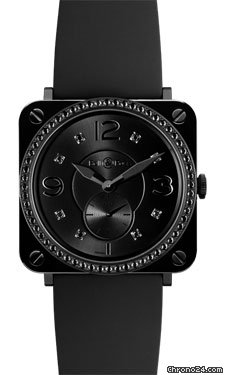 Bell & Ross BR-S Quartz Black Ceramic Phantom watches
