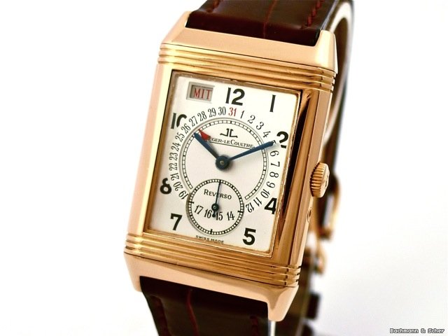 Jaeger-LeCoultre Reverso Grand Taille, Calendar, 18k Rose Gold watches