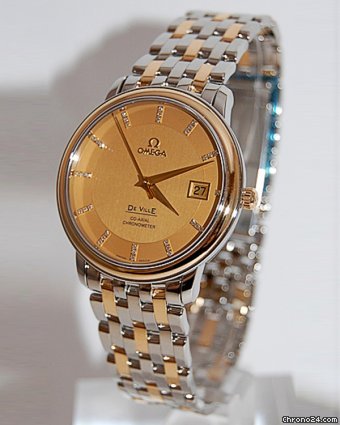 Omega ����ԭװ�����ۿ�ŷ����-����ϵ�� DeVille Prestige 4374.15.00 ��ʿ��е�� watches