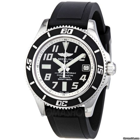Breitling SuperOcean Abyss 42 Automatic Rubber Mens Watch A1736402-BA29BKPT watches