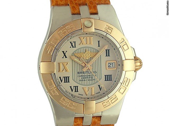 Breitling Galactic Stahl/Rosegold 30mm watches