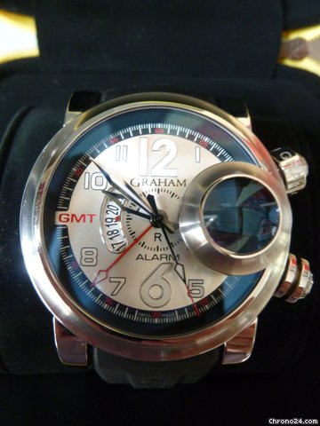 Graham Swordfish Grillo GMT Alarm watches