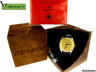 Zenith Oro Giallo 18Kt Nuovo Box & Paper watches