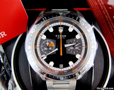 Tudor Heritage Chrono Acciaio Ref.70330n Nuovo Box & Paper watches