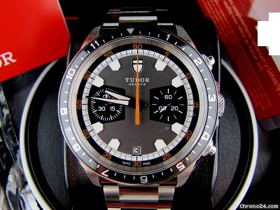 Tudor Heritage Chrono Acciaio Nuovo Box & Paper watches