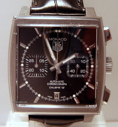 TAG Heuer MONACO CAL. 12 CRONO AUTOMATICO ACCIAIO CW2110 watches
