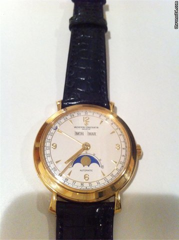 Replica Vacheron Constantin Les Historiques triple calendar Watch