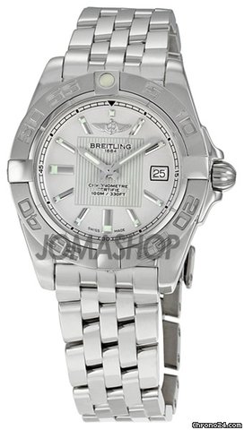 Breitling Galactic 32 Silver Dial Ladies Watch A71356L2-G702SS watches