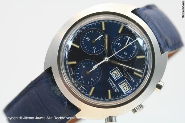 Longines Ultronic Day Date Chronograph watches