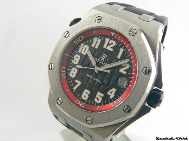 Audemars Piguet ROYAL OAK SCUBA RED BOUTIQUE LIMITED EDITION watches