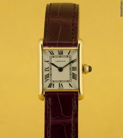 Cartier TANK VINTAGE OR 50's MECA watches